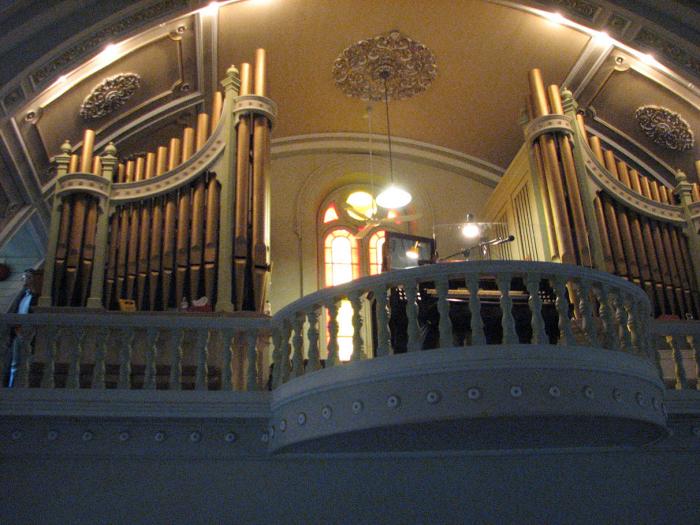 L'orgue au 2e jubé